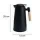 thumbnail image 2 of Frasco de vacío de 1L, termo de vidrio, tetera de café al vacío de doble pared, termo para café, té, agua, bebida, 2 of 5