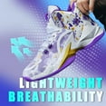 thumbnail image 3 of BINQER Zapatillas de baloncesto de caña alta for hombre con amortiguación de malla transpirable y suela antideslizante., 3 of 6