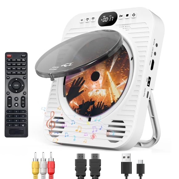 Reproductor Mini CD/DVD Ceihoit con Bluetooth 5.3 y HDMI 1080P