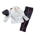 thumbnail image 3 of Figura de acción a escala 1:6, ropa, uniforme de soldado, traje de cosplay, mini abrigo, pantalones, sombrero, modelo de muñeca, para cuerpo, 3 of 9
