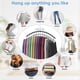 thumbnail image 3 of Paquete de 6 Organizadores de para Colgar en el Armario, Perchas para Pantalones con 15 Clips para Sujetar , Pantalones Cortos, Faldas y Ahorrar Espacio, 3 of 5