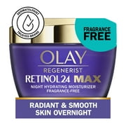 Olay Skincare Regenerist Retinol 24 MAX Night Face Moisturizer, Anti-Aging Cream, 1.7 oz Jar