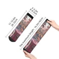 thumbnail image 4 of Naloa Vintage Pink Drive View Ankle Socks for Women Non Slip Socks No Show Socks Classic Low Cut Casual Socks Casual Socks, 4 of 7