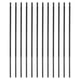 thumbnail image 1 of Uxcell 12pcs Lima para motosierra 3/16" (4.8mm) de acero endurecido de alto carbono, raspador redondo para pulido de cadenas de motosierra, 1 of 6