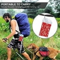 thumbnail image 5 of Daiia Beef Pattern Quick Dry Towel, Super Absorbent Travel Towel with Hanging Loop & Carabiner, Lightweight Compact Fast-Drying Microfiber Towel-31.5"x63", 5 of 8