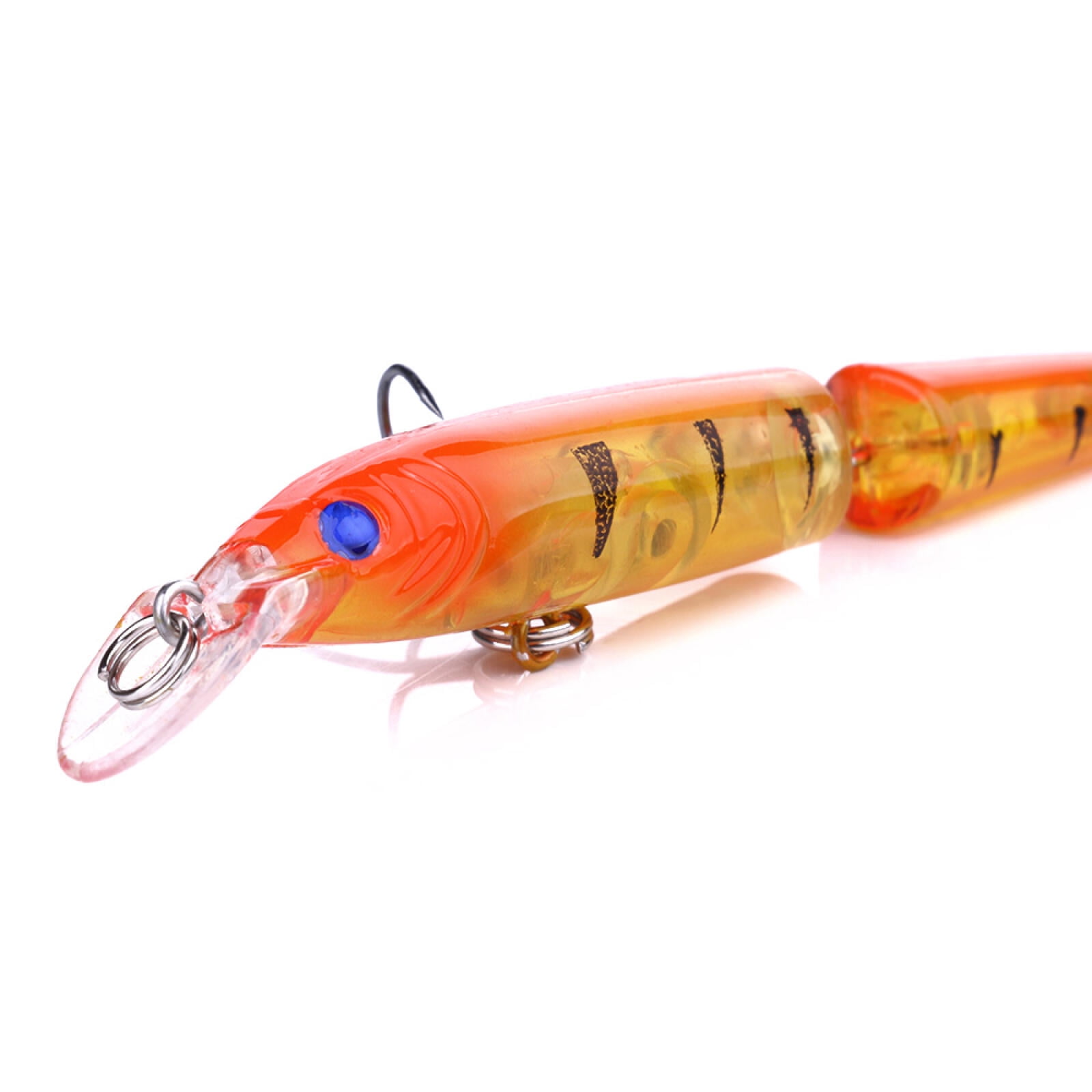 HENGJIA Fishing Lures Multi Jointed Fish Fishing Kits Slow Sinking Lifelike Swimbait Freshwater and Saltwater for Trout Bass Lures,5pcs