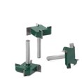 thumbnail image 3 of Industrial-Grade 4-Flute T-Shape Woodworking Slotting Cutter with 1/4 Inch or 6 Inch Handle Options, 6*40*5/16 Size, Green Coating - Precision Tool for Professional Woodworking and Multi-Bed, 3 of 6