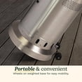 thumbnail image 5 of Cuisinart COH-300 Propane Push Start Ignition, 47,000 BTU Burner, Heats up to 200 sq. ft, 32" (L) x 85" (H), Stainless Steel Outdoor Patio Heater, 5 of 8