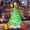 Rainbow Ribbon Tree, variant on Joyfy 7ft Christmas Tree Inflatables,Giant Christmas Inflatable Tree with 3 Gift Boxes Blow Ups Yard with Built-in LEDs for Holiday Party Garden Lawn Decor