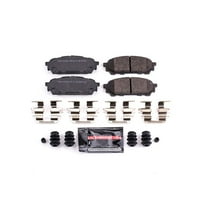Power Stop Rear Z23 Evolution Carbon-Fiber Ceramic Brake Pads Z23-1004