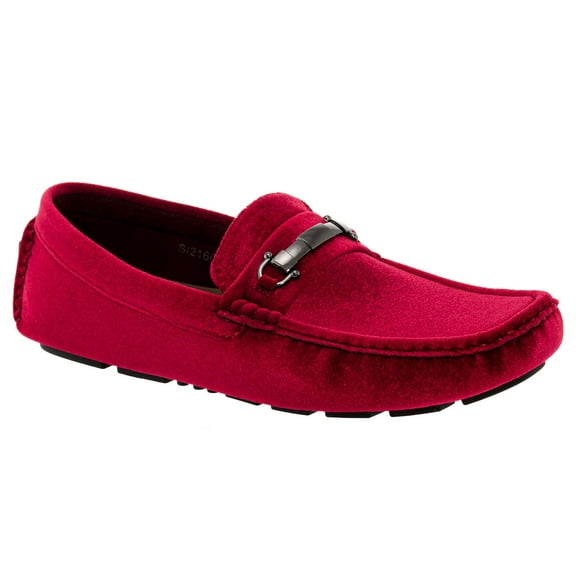 Franco Vanucci Men's Matthew Velvet Driver Shoes