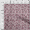thumbnail image 1 of oneOone Georgette Viscose Fabric Floral & Paisley Block Printed Craft Fabric BTY 42 Inch Wide, 1 of 4