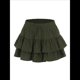 thumbnail image 3 of Shorts Holgados para Mujer, Estilo Bohemio, con Volantes, con Diseño de Mariposas en , Minifaldas de Cintura Alta, Shorts Casuales Verde L, 3 of 8