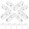 thumbnail image 5 of Amosfun 15Pcs Transparent Acrylic Corner Brackets for Boxes with Detachable L Shaped Fasteners, 5 of 8