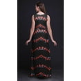 thumbnail image 5 of Bimba Robe de Soirée Sans Manches à Col Rond Imprimé pour Femmes - Moyen, 5 of 5