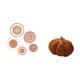 thumbnail image 5 of Encantadora pared de calabazas de ratán para dormitorio, pasillo, salón de té, porche o cafetería. Adornos tejidos únicos y cojín para sofá., 5 of 8