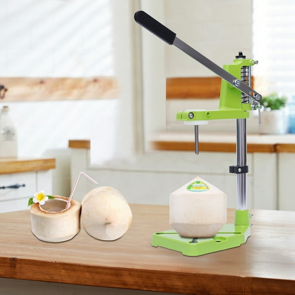 Manual Coconut Opener Coconut Opening Machine Tool Commercial Steel with Casting Base