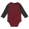 thumbnail image 4 of Infant Black South Carolina Gamecocks Double Up Long Sleeve Bodysuit & Pant Set, 4 of 5