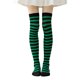 thumbnail image 1 of Calcetines altos a rayas para mujer, coloridos, por encima de la rodilla, retro, elásticos, para niñas, cosplay, disfraz de Lolita, 1 of 8
