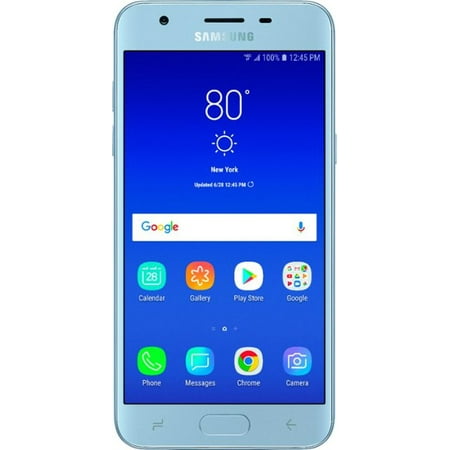 Verizon Wireless SAMSUNG Galaxy J3 3rd Gen 16GB Prepaid Smartphone, Silver