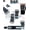 Black, variant on RAD Gymnastics Hand Grips, Leather Hand Grips for CrossFit, Pull Ups Superior Hand Protection