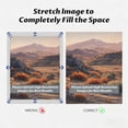 thumbnail image 3 of FLASHLUMI 16x24 Inch Desert Mountain Landscape Canvas Wall Art, Serene Southwest Nature Decor for Living Room Bedroom, With Frame, 3 of 10