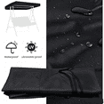 thumbnail image 2 of Universal Replacement Canopy for Swing Seat, Garden Chair Tent Porch Top Cover, Waterproof/UV Resistant Swing Canopy Cover for Garden Outdoor Patio, 2 of 6