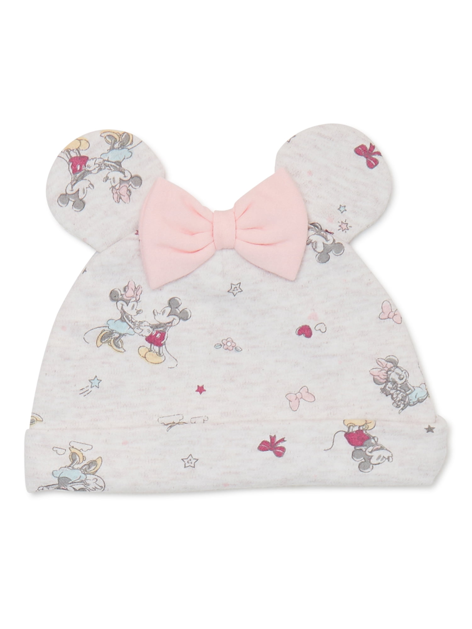 Disney Baby Wishes + Dreams Baby Girls Minnie Mouse Sleep 'n Play and Welcome Home Set, 4-Piece, Newborn-6/9 Months
