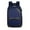 Dark Blue, variant on Large Capacity 24L Anti-Wear Backpack for Hiking or School, Ergonomic Padded Straps and USB Port, Water-Resistant Linen Material