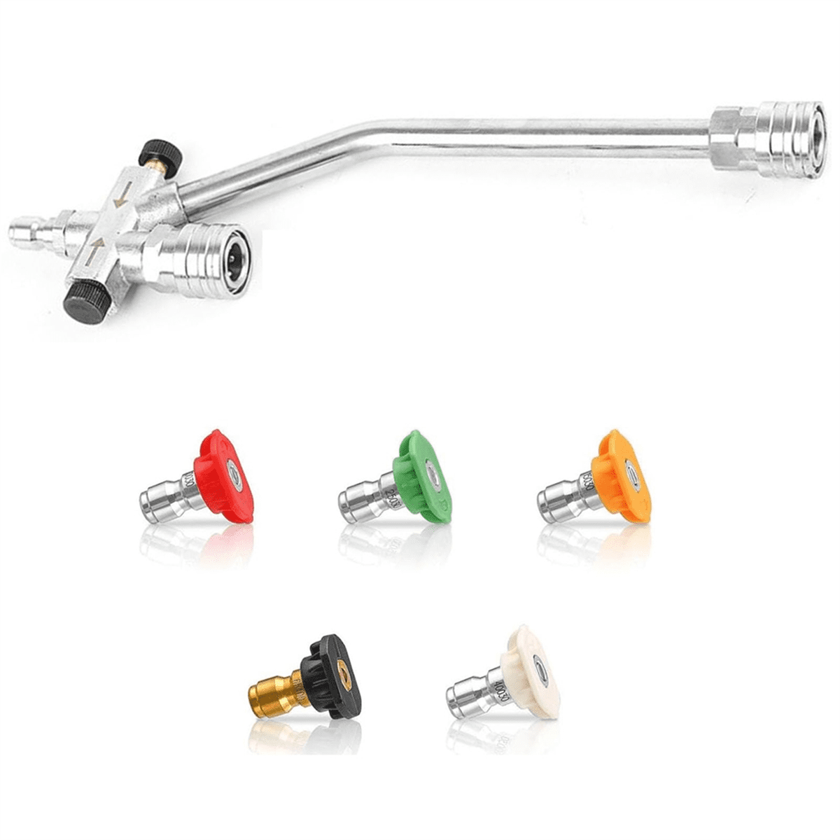 Dual Foam Cannon for Pressure Washer Pressure Washer Foam Cannon with Dual-Connector Accessory
