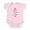 Petal Pink, variant on CafePress - Keep Calm And Carry Me Infant Bodysuit - Baby Light Bodysuit, Size Newborn - 24 Months