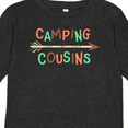 thumbnail image 4 of Inktastic Camping Cousins- arrow Boys or Girls Long Sleeve Toddler T-Shirt, 4 of 5