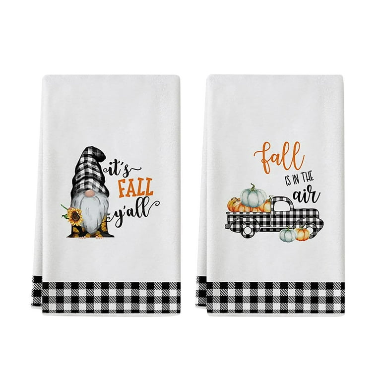 It's Fall Y'all Pumpkin Fall Waffle Weave Dish Towels, Dishtowels, Dish  Drying Towels, Waffle Weave Towels, Dish Drying Towels, Decor 