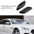 thumbnail image 1 of 2pcs Universal Air Intake Inlet Decorative Cover Bonnet Hoods Carbon Fibre Side Vent Accessories Modification Decoration Styling Sticker, 1 of 8