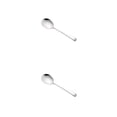 thumbnail image 4 of Yuarrent Cuchara de acero inoxidable para café, té, sopa, arroz, postre, cuchara para crema, cocina, utensilios de cocina para de comedor, Cuchara 2Conjunto, 4 of 6