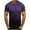 Purple, variant on DODADAWANJ Big and Tall T Shirts for Men Fashion Gradient Graphic Tees Casual Summer Short Sleeve Tshirts Comfy Round Neck T Shirt Brown S