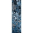 thumbnail image 2 of Addison Rugs Mayfield Washable Transitional Floral Blue Runner Rug, 2'3" x 7'6", 2 of 5