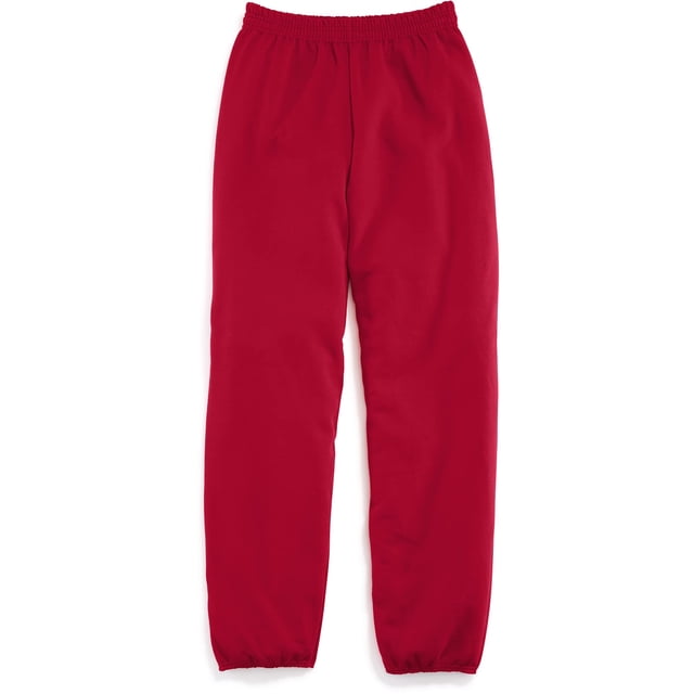 Hanes P650 Comfort Blend Ecosmart Mens Sweatpants, Deep Red - Double Extra Large