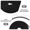 thumbnail image 5 of HAKIDZEL Cable Management Ties Black 2 Rolls 197in x 0.6in, 5 of 6