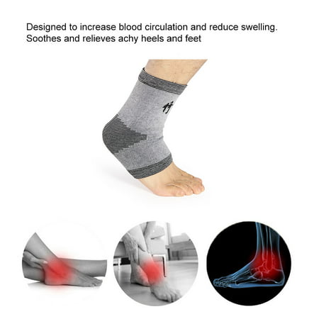 1 Pair Anti Fatigue Foot Sleeves Compression Relief Foot Sleeve Foot Ankle Compression Socks Varicose Feet