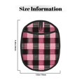 thumbnail image 2 of Multi-Functional Oven Silicone Pot Pad 7.5×9.4in Anti-Slip Heat-Insulating Pad Baking Gloves Heat-Resistant Cotton Layer 2pcs Hotpink Buffalo Plaid Check Tartan Scotland_4, 2 of 7