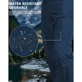 thumbnail image 4 of Mens Hiking Pants Lightweight Nylon Stretch Cargo Work Pants for Men Waterproof with Pockets, 4 of 7