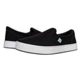 thumbnail image 5 of MaCae Unisex Canvas Slip On Fashion Shoe With Unique Sole, Office Shoes, Canvas Slip On Shoes, Casual Sneakers - Black/Snow Boarding, 12M/13W, 5 of 7