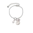 thumbnail image 2 of Delight Jewelry Silvertone Small Heart Hamsa Hand Silvertone Discover Dream Explore Zoey Charm Bracelet, 6.5+2" Extender, 2 of 4
