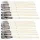 thumbnail image 1 of 20PCs Paintbrush Brush Set Painting Tool Art Supplies Heat‑Resistance Nylon Hair White Rod, 1 of 5