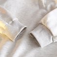 thumbnail image 7 of Pullover Sweaters for Women Workout Fall Winter Soft Turn-down Collar Long-sleeved Puff Drop Shoulder Zip Up Plain Leisure Cotton Tops Outerwear(Grey,M), 7 of 7