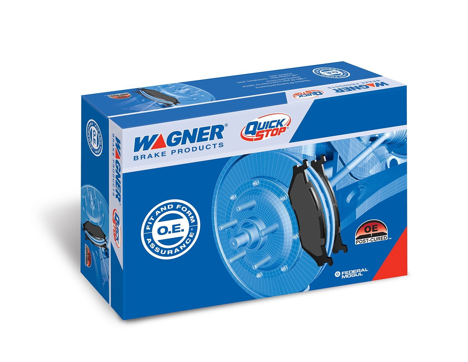 Disc Brake Pad Set-QuickStop Disc Brake Pad Front Wagner ZD1363
