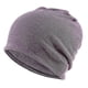 thumbnail image 4 of 5 Piece Slouchy Baggy Beanie Chemo Hat Cap Khaki + Black + Gray + Wine Red + Purple, 4 of 5