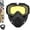 Yellow, variant on Laveberry Welding Mask, Detachable Anti-Glare Anti-Ultraviolet Antifog Auto Darkening Large Viewing Special Mask for Welding, Cutting, Grinding and Cycling
