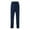 CL239 Navy, variant on Yuncity Men Pants Solid Color Mid Waist Elastic Pocket Drawstring Flat Front Commute Business Summer Basic Fitness Daily Work Wear Men's Trousers Size Xl White